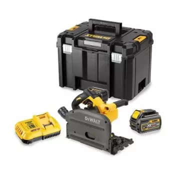 DEWALT DCS520T2 kaasaskantav ketassaag 54V 2x XR FLEXVOLT 6Ah TSTAK must, kollane