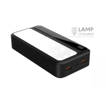 Kaasaskantav akupank P20 LCDPD LAMP 20000mAh