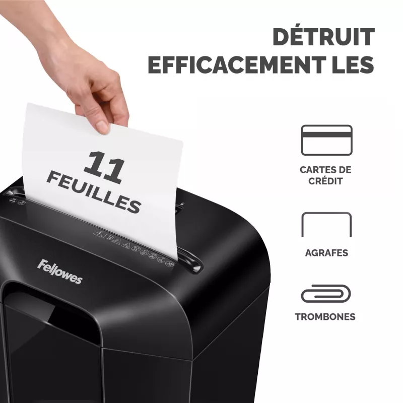 Powershred | LX70 | Must | 18 L | Krediitkaartide purustamine | dB | Paberikäsitlus standard/väljund 11 lehte korraga | Ristlõikepurusti | Garantii 24 kuud