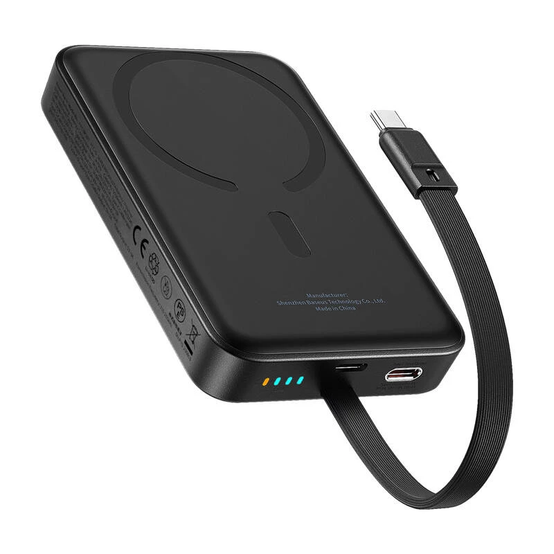 Baseus Mini 10000mAh 30W Magnetiline Powerbank (must) Bayern Edition