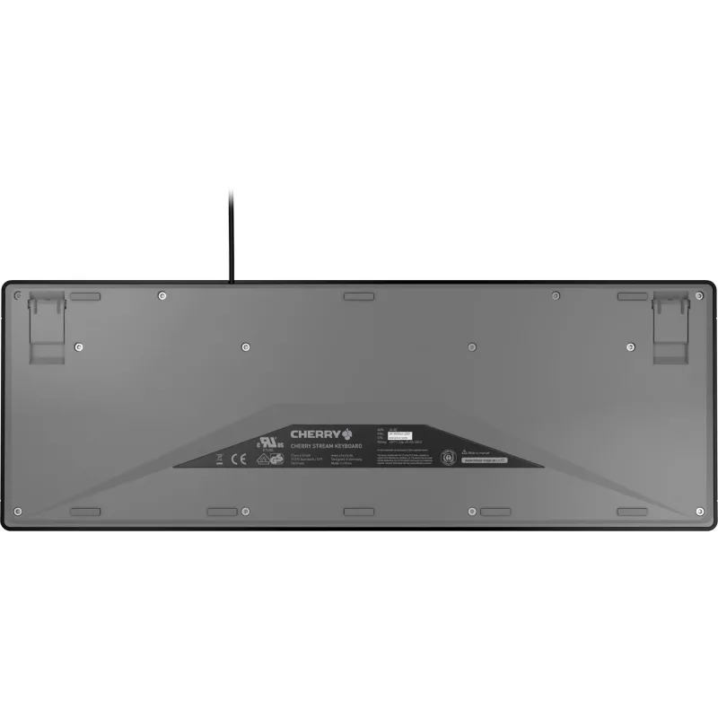 Klaviatuur CHERRY STREAM JK-8500DE-2 kontor USB QWERTZ saksa must