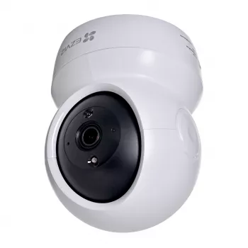 IP-turvakaamera EZVIZ H6c 1920 x 1080, sisetingimustesse, sfääriline, Wi‑Fi ja Ethernet, 4 mm objektiiv, 360° vaade, microSD kuni 256 GB