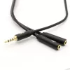Adapter TB 3.5mm MiniJack jaotur 1x 3,5 mm isane 2x 3,5 mm emasele, mudel AKTBXAJ0P2J030B