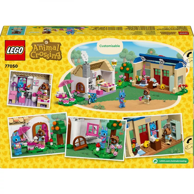 Konstruktsioonimänguasi LEGO 77050 Animal Crossing Nooki pood Sophie maja komplekt – modulaarne mängukomplekt
