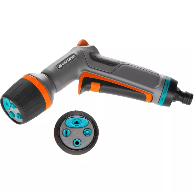 Comfort Reinigungsspritze ecoPulse, pihustuspüstol hall/oranž
