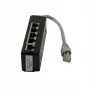 Synergy 21 S215232 - RJ45 - RJ45 - 0,15 m - Must - Hall