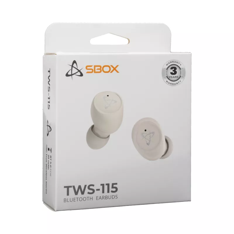 Kõrvaklapid SBOX EB-TWS115 Beež