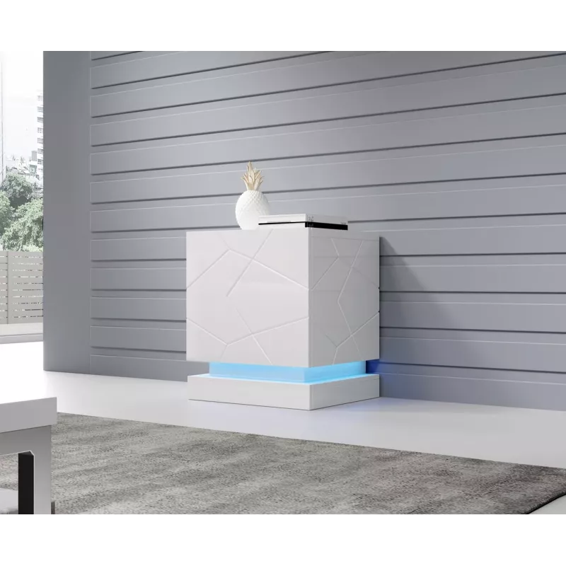 Öökapivalgusti komplekt Cama Meble QIU — pealepandav sinine LED, toide vahelduvvooluga, 2 tk
