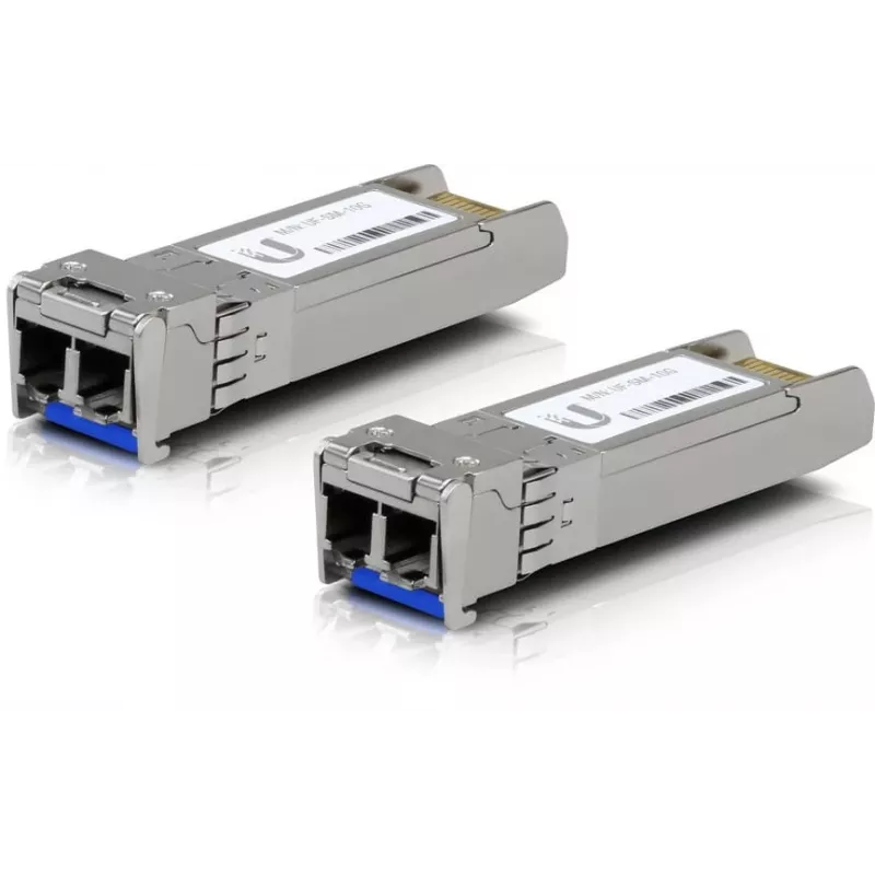 SFP+ kiudoptiline transiiver Ubiquiti UACC-OM-SM-10G-D-2 10 Gbps 1310 nm LC ühemoodiline 10 km (2 tk)