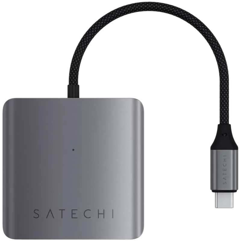 Satechi USB-jaotur toiteedastusega, 4x USB-C 3.2