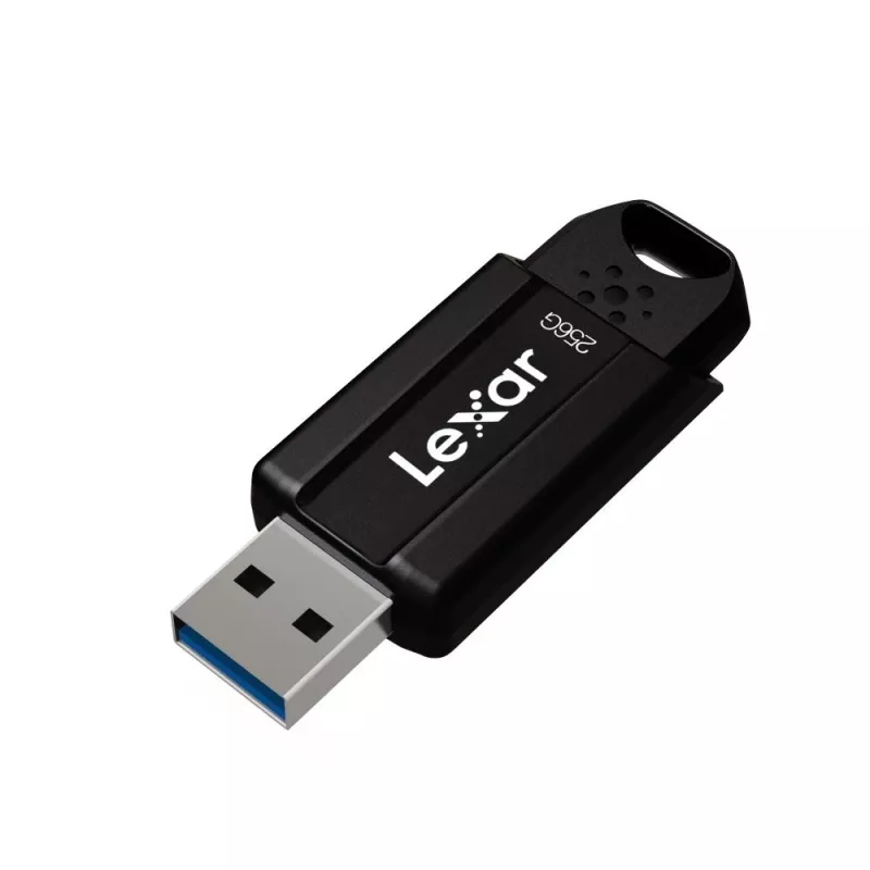 USB-mälupulk Lexar JumpDrive S80 256 GB, USB Type-A, USB 3.2 Gen 1, must, 20 g