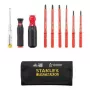 Kruvikeerajate komplekt STANLEY FMHT66426-0 10 tk VDE isoleeritud kruvikeerajad