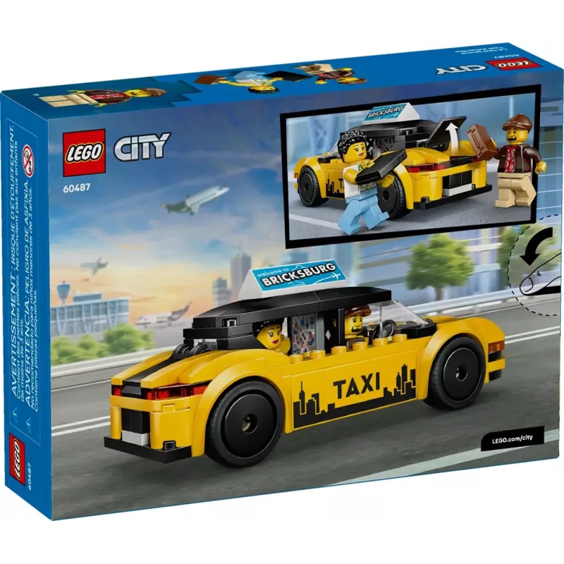 LEGO CITY 60487 Kollane takso
