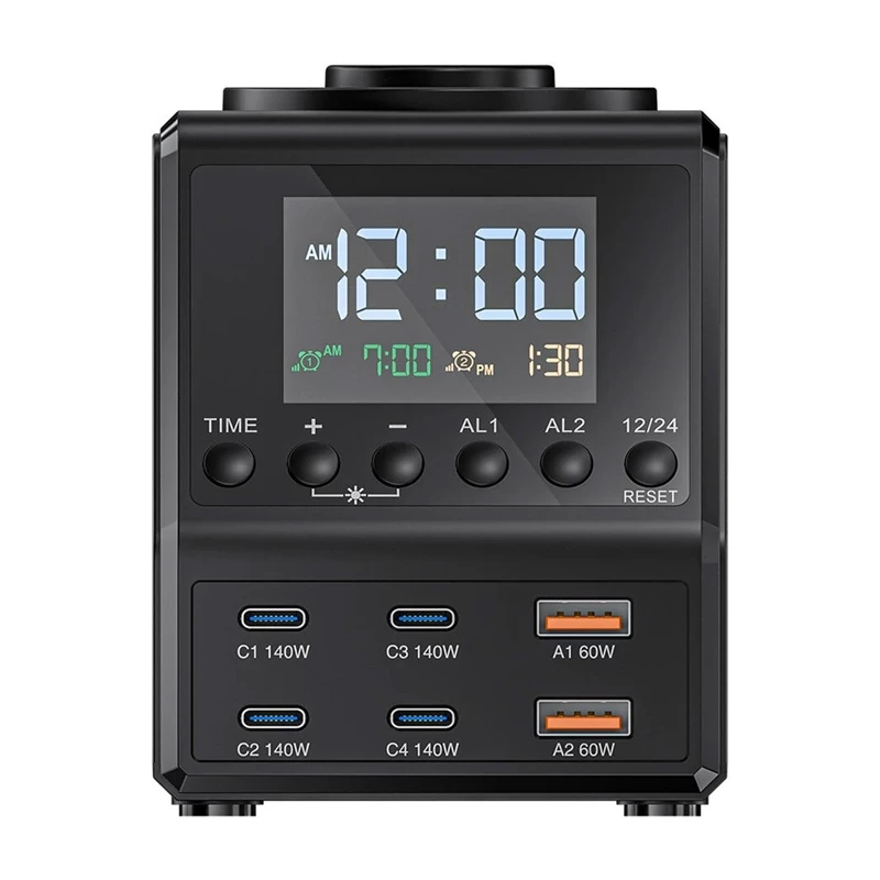 Äratuskell BlitzWolf BW-FW10 2×USB-A ja 4×USB-C pordiga