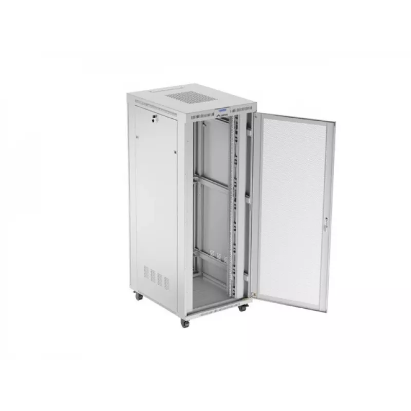 Eraldiseisev 19-tolline püstikkapp LANBERG FF01-8042-23SL 42U, perforeeritud ustega