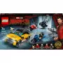 LEGO komplekt Marvel Põgenemine Kümnest Sõrmusest 76176 minifiguuride ja sõidukitega