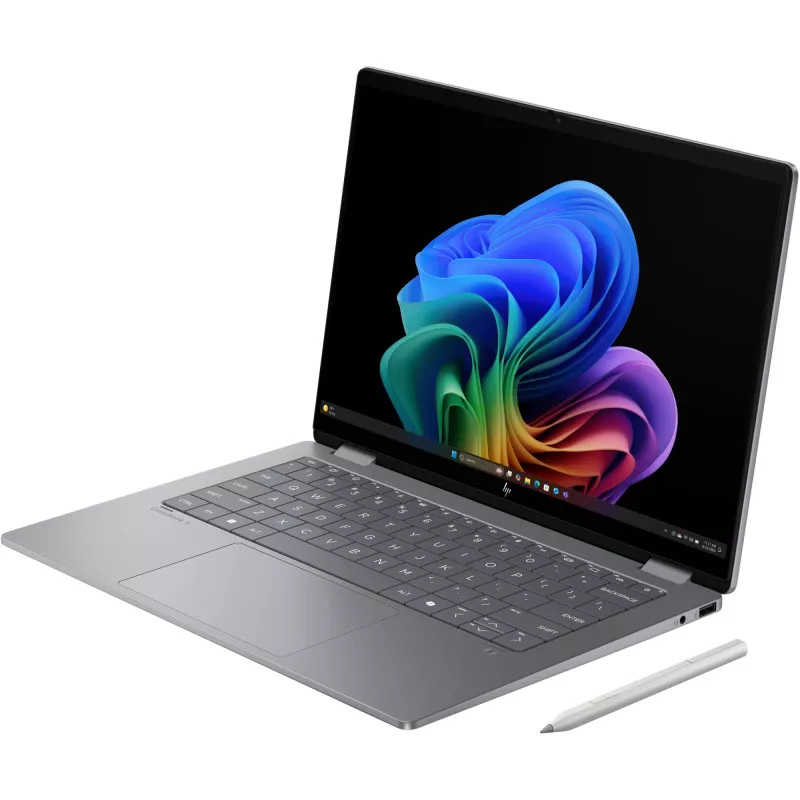 HP OmniBook X Flip 14 3k puutetundlik ekraan Ryzen AI 5 340 16GB/512GB SSD Windows 11 Home - 14-FK0453NG Copilot+PC (BZ7Z2EA#ABD)