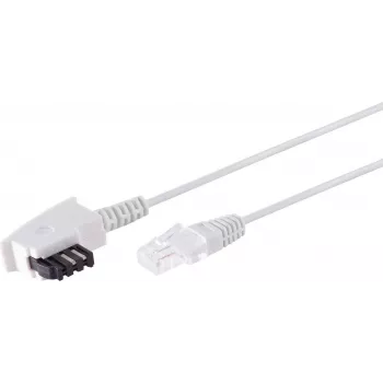 Telefonikaabel S/CONN 12-09096 20 m valge