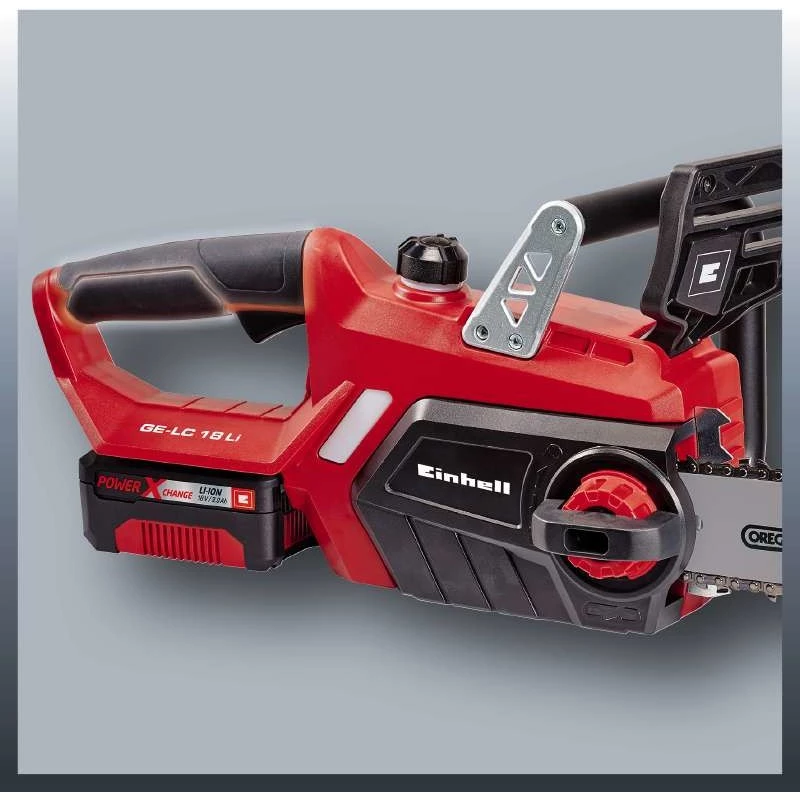 Einhell GE-LC 18 Li Kit 2400 RPM Must, Punane