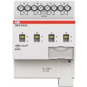 ABB Stotz S&J lülitusajam, 4-kanaliline, 6A, REG SA/S4.6.2.2 (2CDG110254R0011)