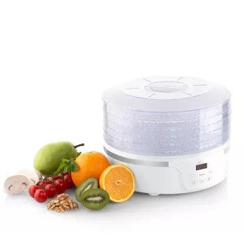 Toidukuivati ETA Eta SECCA Läbipaistev Valge 380 W, LED-ekraan, 24 h taimer, 300×300×220 mm