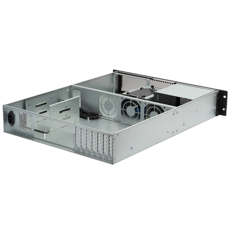 SilverStone RM23-502 Rackmount Server Chassis, ATX, USB 3.0 - 2U - Must