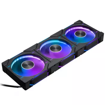 PHANTEKS D30-120 120mm ARGB korpuse ventilaatorid, must, 3-pack