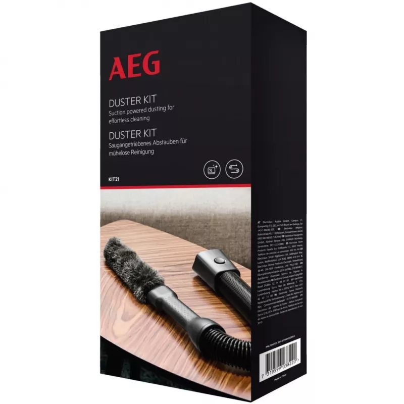 Tarvikukomplekt AEG AKIT21 Duster kit Well!6/7/8/9 pulk-tolmuimeja Must