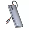 USB-C hubi Tellur TLL321061 koos PD 3.0 100W, HDMI väljundi ja 3× USB 3.0 pordiga