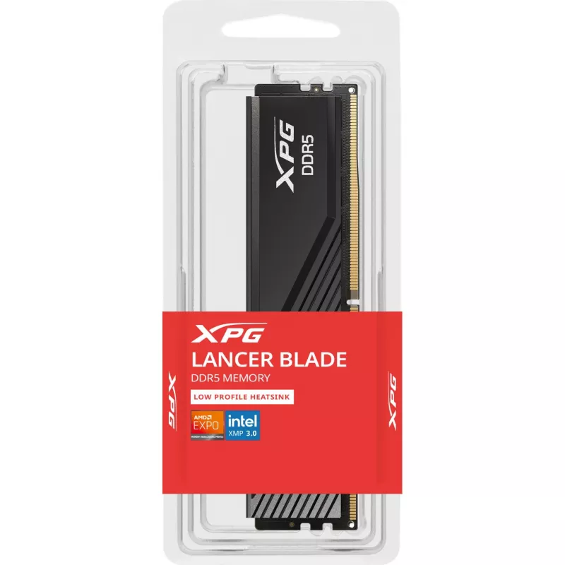 DIMM 16 GB DDR5-6000, Memory Must, AX5U6000C3616G-SLABBK, XPG Lancer Blade, INTEL XMP, AMD EXPO