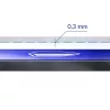 Karastatud painduv ekraanikaitse 3MK FlexibleGlass Pro Apple iPhone 15 jaoks — läbipaistev, kriimustuskindel