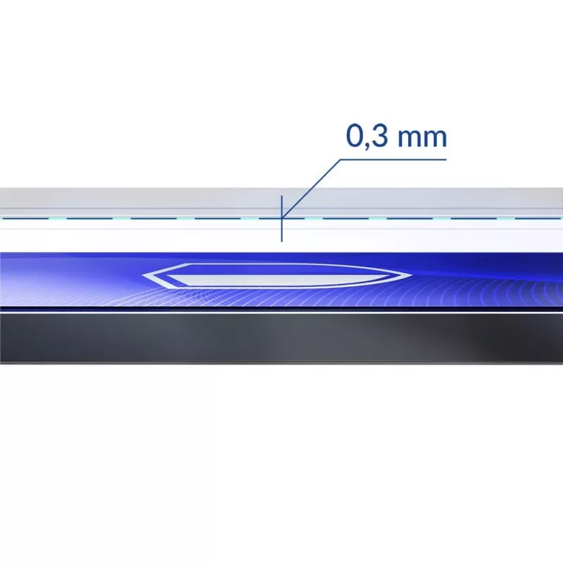 Karastatud painduv ekraanikaitse 3MK FlexibleGlass Pro Apple iPhone 15 jaoks — läbipaistev, kriimustuskindel