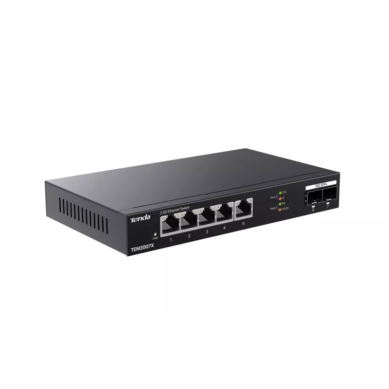 Tenda TEM2007X võrgulüliti 2.5G Ethernet 5 porti