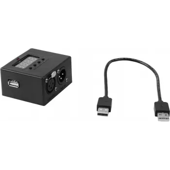 DMX-liides EUROLITE PFE-50 (mudel 40001815) USB-toitega DMX-kontrolleri liides