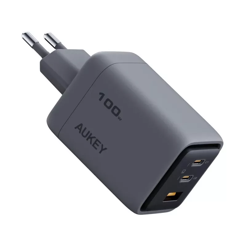 Comet Mix 3 seinalaadija PA-C5 3xUSB (2xUSB-C ja 1xUSB-A) 100W 5A QC5.0 PD3.0 AFC PPS FCP SCP