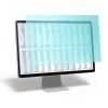 Monitor Screen Protector QOLTEC 51075 23.8 inch Anti Blue Light, Matte Anti-Glare