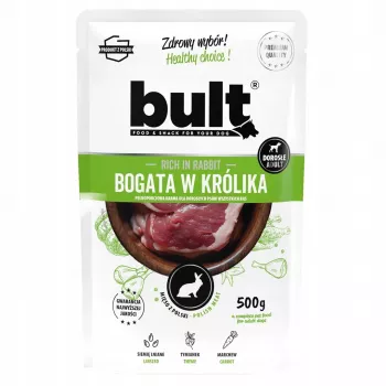 BULT Küülikurikas lihakotike märg koeratoit 500g