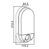 LED-lamp MACLEAN MCE340G 15W 1100 lm — väline LED-valgustus