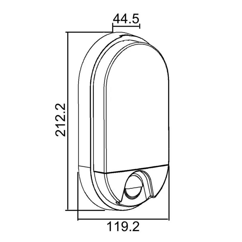 LED-lamp MACLEAN MCE340G 15W 1100 lm — väline LED-valgustus