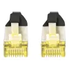 Võrgukaabel Digitus CAT 6A S/FTP RJ-45 2m must