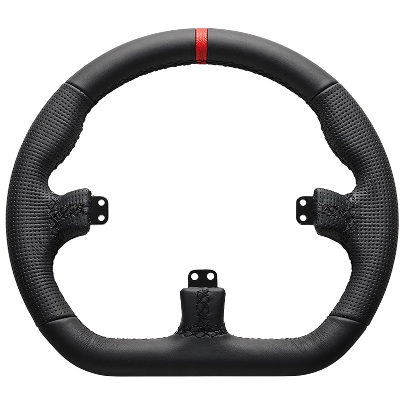 Asetek SimSports GT Rim - Closed D, nahk - must