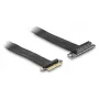 DeLOCK tõstekaart PCI Express x4 isane x4 pesasse 90° nurga all 60 cm kaabliga
