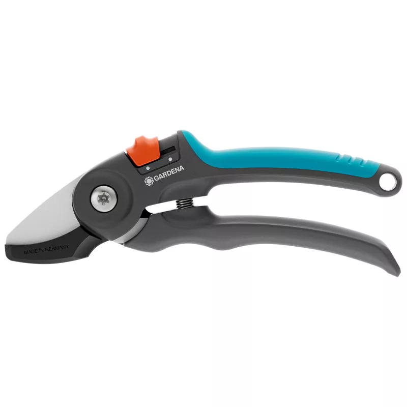 Oksakäärid GARDENA PremiumCut 12240-20 alasiga kuivale puidule, hall/türkiis
