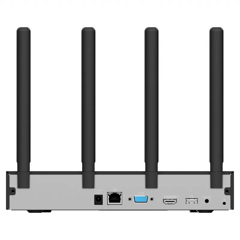 Võrgusalvesti IMOU N118W Must — 18-kanaliline, 4-kanaliline taasesitus, maks. 3840×2160, kaheribaline Wi‑Fi, SATA kuni 16 TB