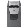 Rexel Optimum AutoFeed+ 130X paberipurustaja Ristpurustamine 55 dB 22 cm Must, Hõbedane