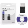 Juhtmevaba mini-USB Wi-Fi-adapter QOLTEC 57007 – üheribaline 2,4 GHz, kuni 150 Mbit/s, sisemine antenn