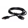 DisplayPort-kaabel SAVIO CL-136, DisplayPort, isane–isane, 2 m, DP 1.2, kullatud kontaktid, must
