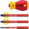 VDE Stubby-kruvikeeraja käepide Wiha SB28310101, haardeläbimõõt 34 mm, isoleeritud