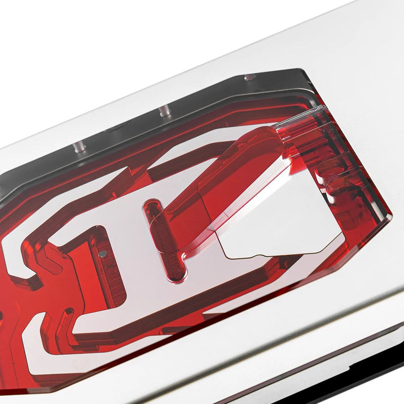 Watercool Heatkiller V Pro RTX 4090 FE ARGB GPU veeblokk — akrüülpealne, nikkelalus