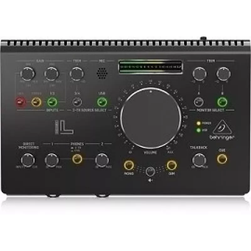 Behringer STUDIO L USB heliliides 2x2 koos monitori kontrolleriga